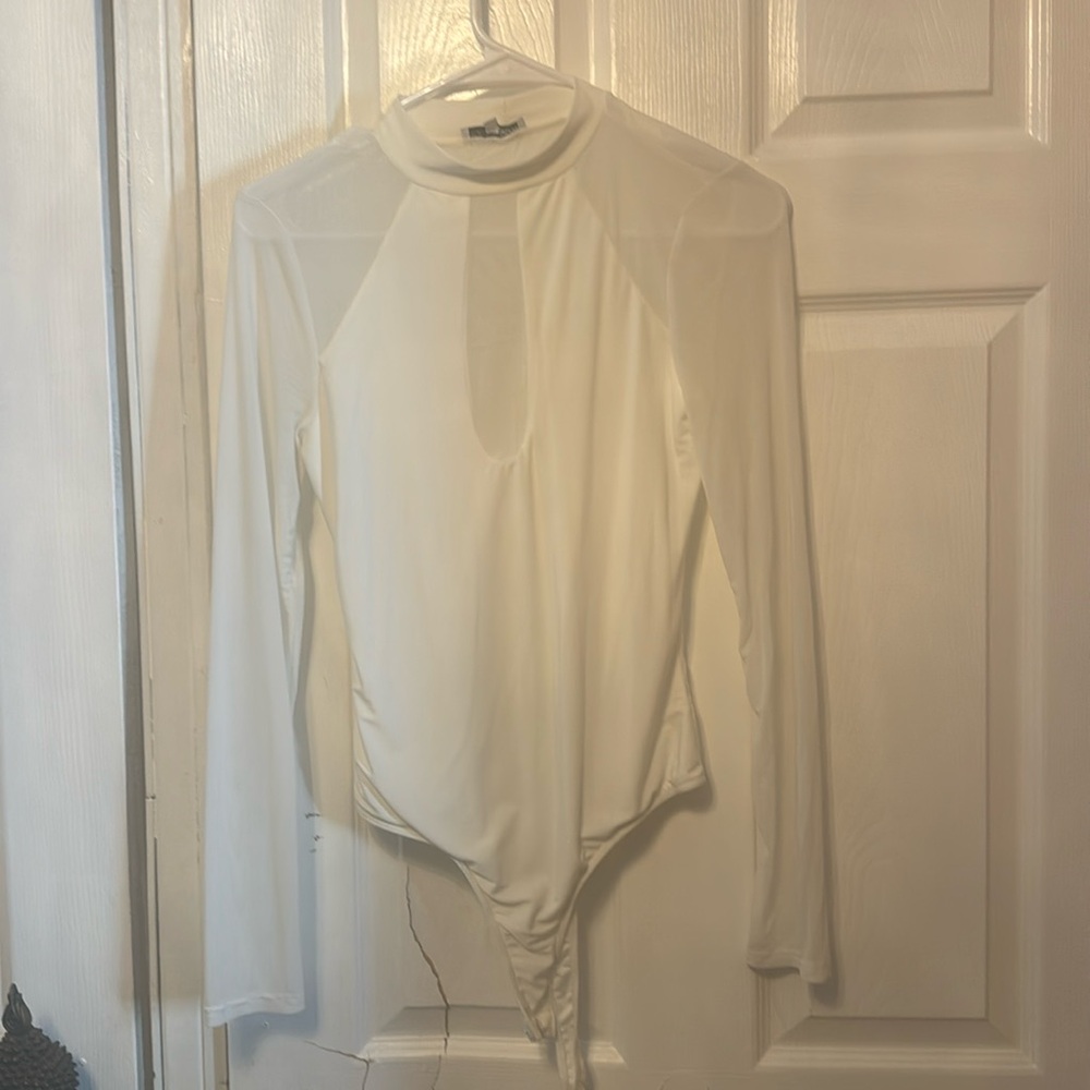 Cream White Bodysuit